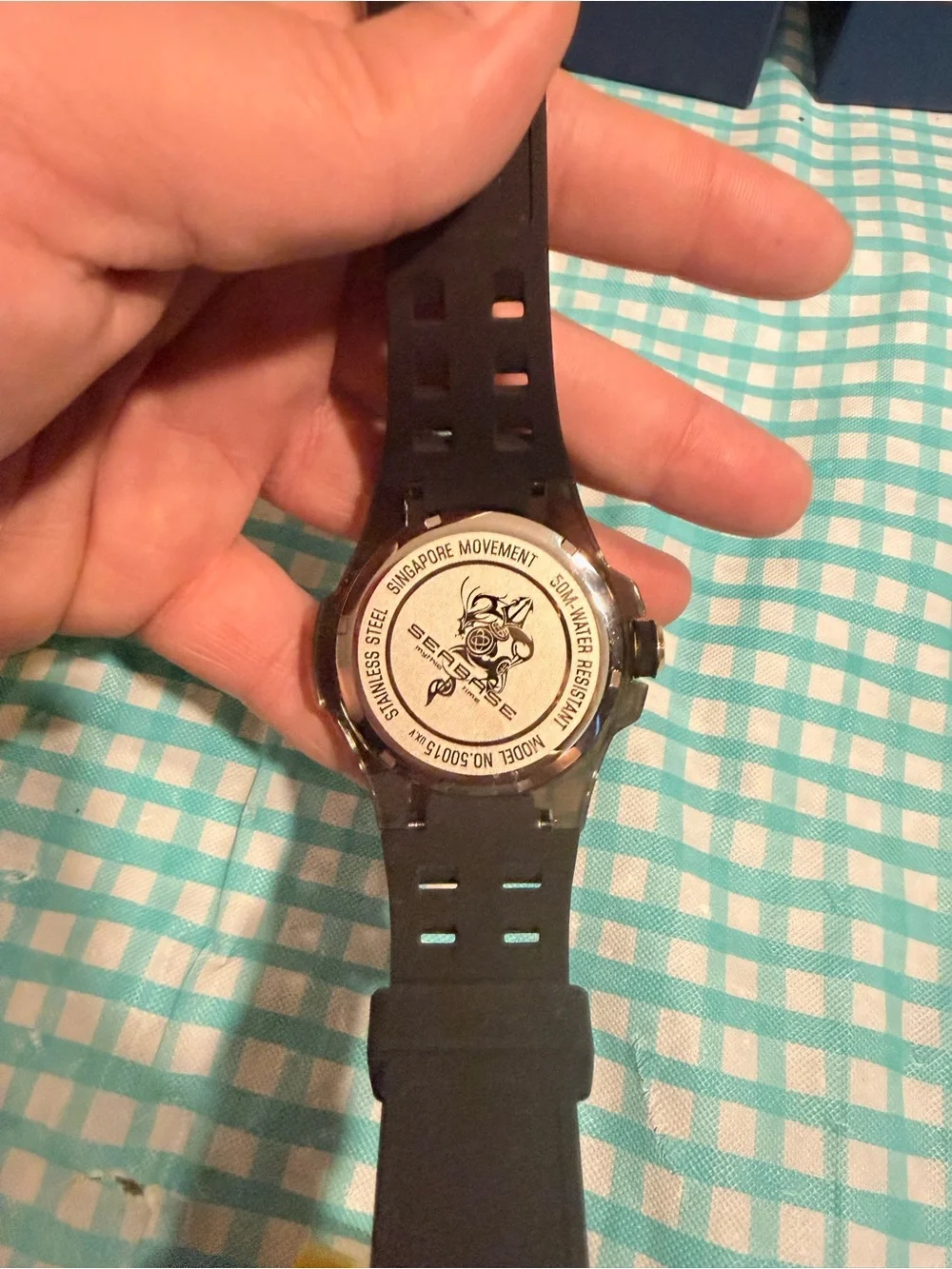 Beautiful Black and Gold Invicta Sea Base Siphon Men's Watch - 45mm